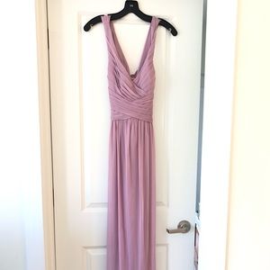 David’s Bridal Bridesmaid Dress in Quartz